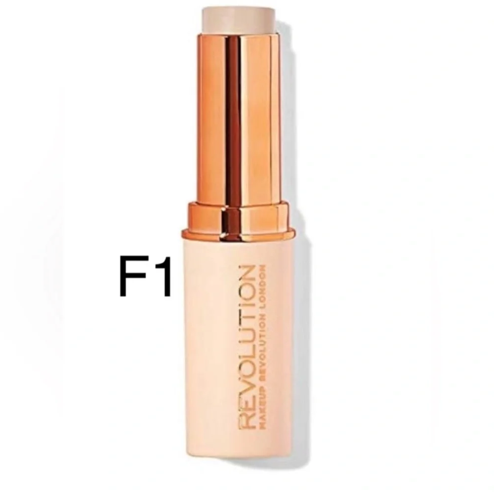Makeup Revolution Fast‎ Base Stick Foundation F1 • 2 Pack • Fair